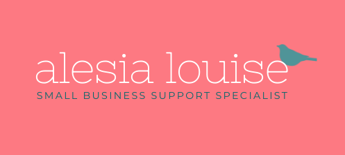 logo: alesia louise, small business support specialist